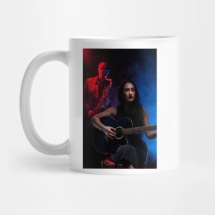 Guitarist and Saxophonist Mug